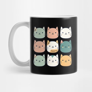 Cute Cat Face Mug